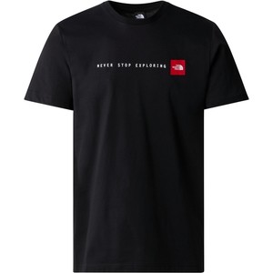 Czarny t-shirt The North Face z krótkim rękawem