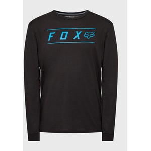 Czarna koszulka z długim rękawem Fox Racing z długim rękawem w młodzieżowym stylu