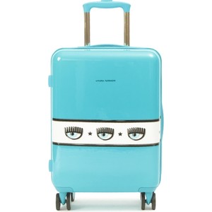 Niebieska walizka Chiara Ferragni