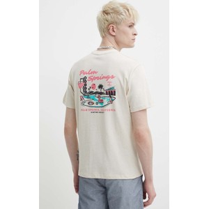 T-shirt Kaotiko z bawełny z nadrukiem