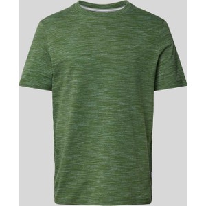Zielony t-shirt S.Oliver z krótkim rękawem z bawełny