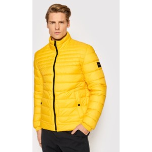 Żółta kurtka Hugo Boss w stylu casual
