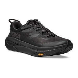 Czarne buty trekkingowe MODIVO z goretexu z płaską podeszwą