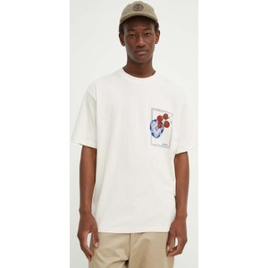T-shirt Les Deux z nadrukiem z bawełny w młodzieżowym stylu