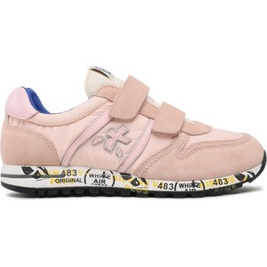 Różowe buty sportowe dziecięce Premiata dla dziewczynek