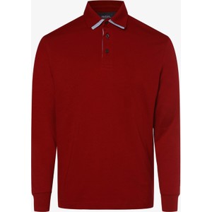 Czerwony t-shirt Mc Earl z bawełny