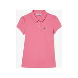 Różowa bluzka dziecięca Lacoste