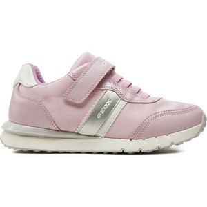 Różowe buty sportowe dziecięce Geox dla dziewczynek