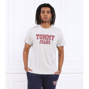 T-shirt Tommy Jeans z bawełny z krótkim rękawem