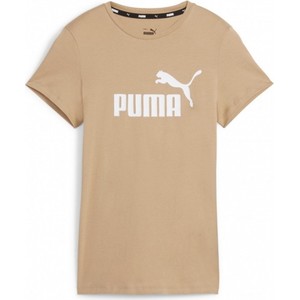 T-shirt Puma w sportowym stylu z krótkim rękawem z okrągłym dekoltem
