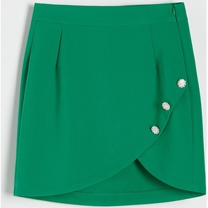 Zielona spódnica Reserved w stylu casual
