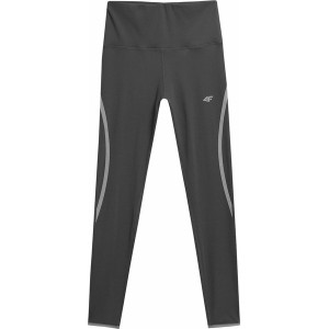 Czarne legginsy 4F w sportowym stylu