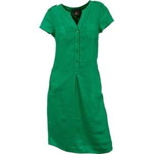 Zielona sukienka Heine mini w stylu casual prosta
