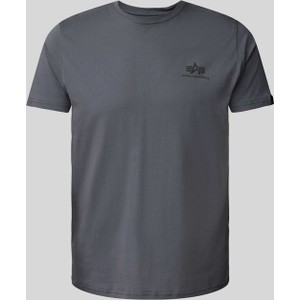 T-shirt Alpha Industries z nadrukiem z krótkim rękawem w stylu casual