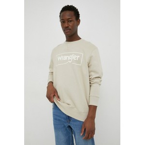Bluza Wrangler w młodzieżowym stylu z bawełny z nadrukiem