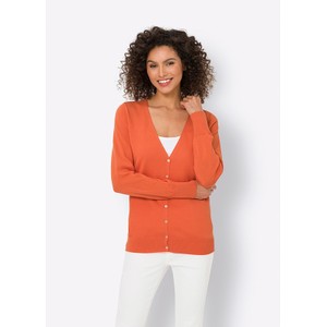 Pomarańczowy sweter Heine w stylu casual