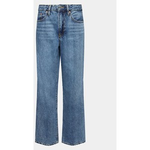 Niebieskie jeansy Gina Tricot w street stylu