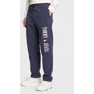 Spodnie sportowe Tommy Jeans z dresówki