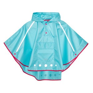Niebieska kurtka dziecięca Playshoes dla dziewczynek