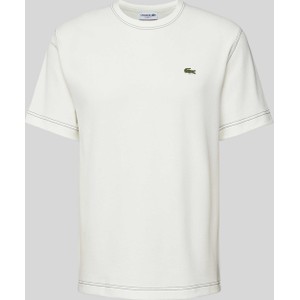 T-shirt Lacoste z krótkim rękawem z bawełny w stylu casual