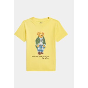 Żółta koszulka dziecięca POLO RALPH LAUREN