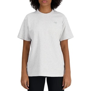 T-shirt New Balance z krótkim rękawem z bawełny z okrągłym dekoltem