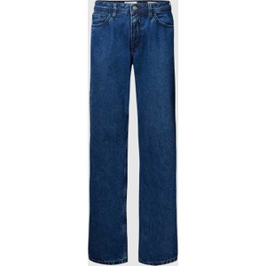 Granatowe jeansy Tom Tailor Denim w stylu casual z bawełny