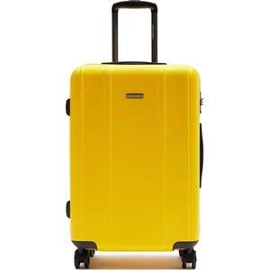 Żółta walizka Wittchen