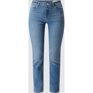 Granatowe jeansy Esprit w stylu casual z bawełny