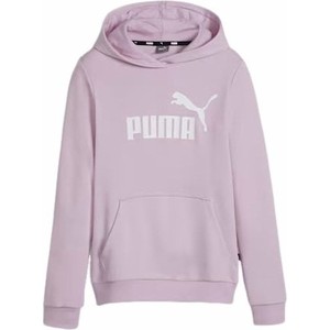 Różowa bluza dziecięca Puma z bawełny