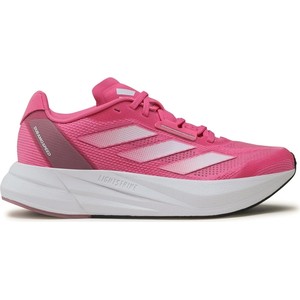 Różowe buty sportowe Adidas Performance w sportowym stylu sznurowane