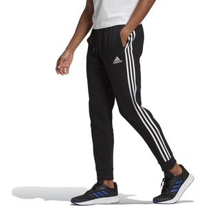 Czarne spodnie Adidas z dresówki