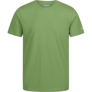 Zielony t-shirt Regatta z krótkim rękawem z bawełny