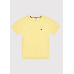 Żółta koszulka dziecięca Lacoste dla chłopców