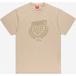 T-shirt Prosto. z bawełny w stylu klasycznym z krótkim rękawem