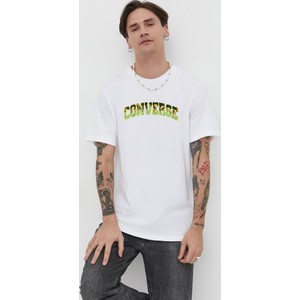 T-shirt Converse z bawełny