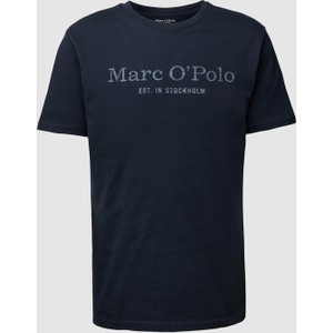 T-shirt Marc O'Polo z nadrukiem z bawełny