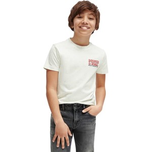 Koszulka dziecięca Scotch & Soda z bawełny dla chłopców z krótkim rękawem