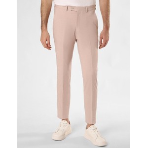 Różowe spodnie Finshley & Harding w stylu casual