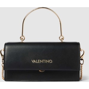 Czarna torebka Valentino Bags z aplikacjami na ramię