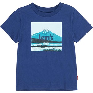 Granatowa koszulka dziecięca Levis dla chłopców