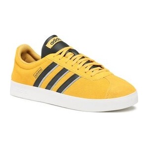 adidas Buty VL Court Lifestyle Skateboarding Suede Shoes IF7554 Żółty