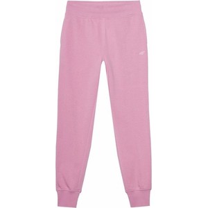 Różowe spodnie 4F w sportowym stylu