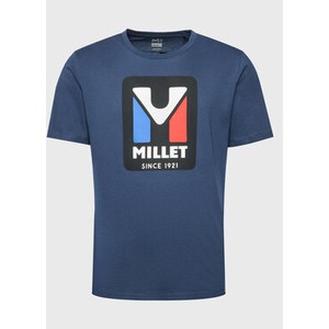 Granatowy t-shirt Millet w młodzieżowym stylu