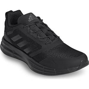 Czarne buty sportowe Adidas Performance z płaską podeszwą