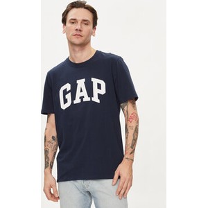 Granatowy t-shirt Gap