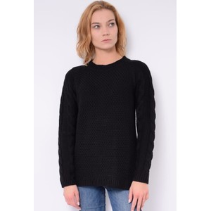 Czarny sweter Silvian Heach w stylu casual