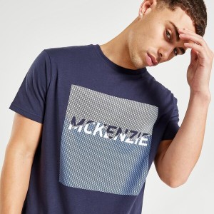 T-shirt Mckenzie z nadrukiem w młodzieżowym stylu