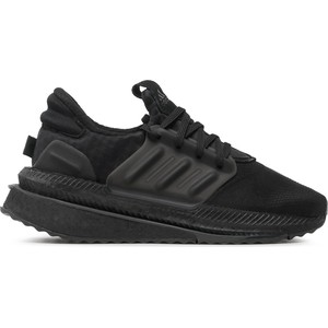 Czarne buty sportowe Adidas Sportswear sznurowane z płaską podeszwą