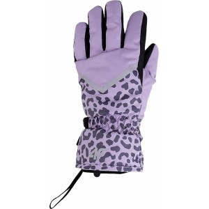 Fioletowe rękawiczki 4F